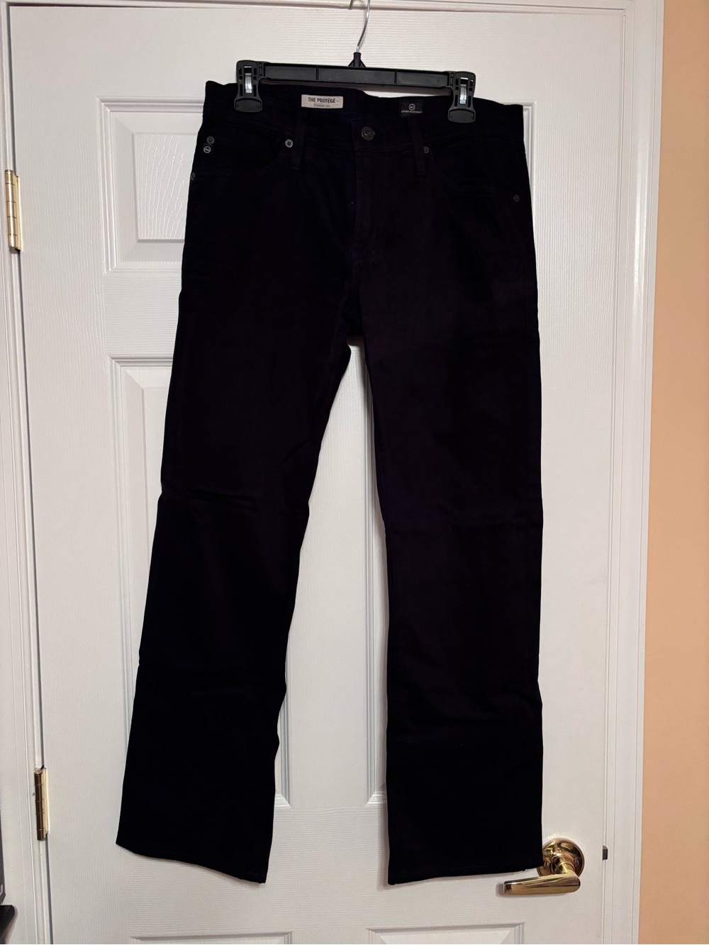 Ag Adriano Goldschmied Black Bootcut Jeans for Men